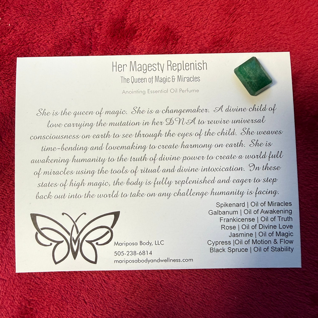 Her Majesty Replenish - The Queen of Magic & Miracles